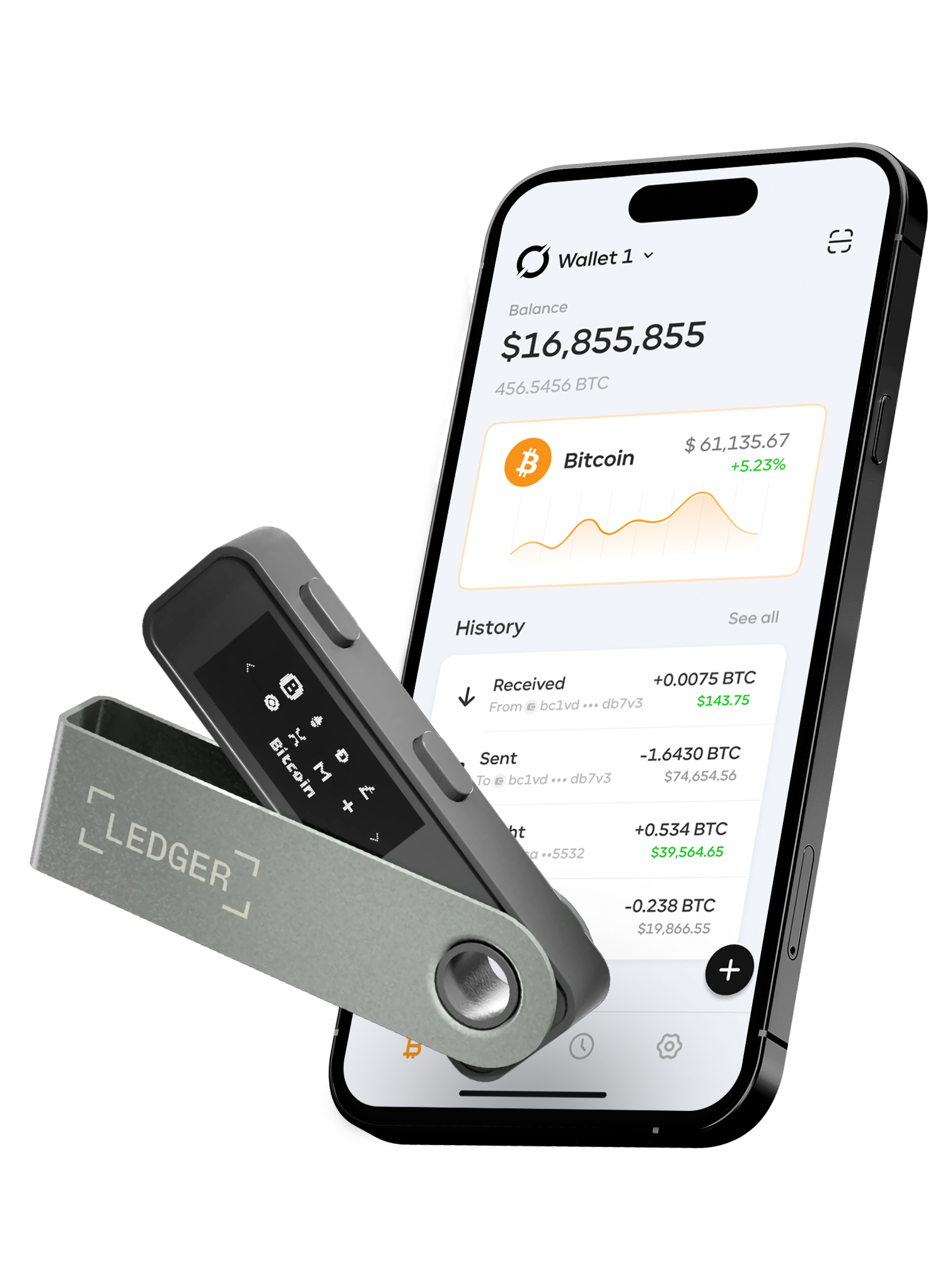 Orbit Wallet with Ledger Nano X Integration